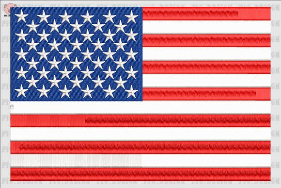 America Flag Embroidery Review