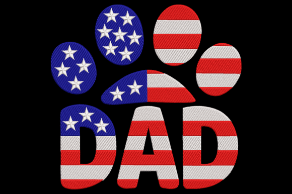 Patriotic Paw Dad