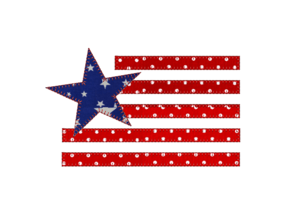 USA Flag Applique Review