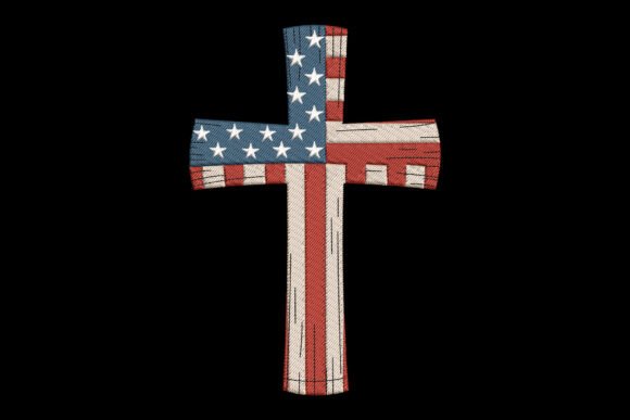 USA Flag Christian Cross Review